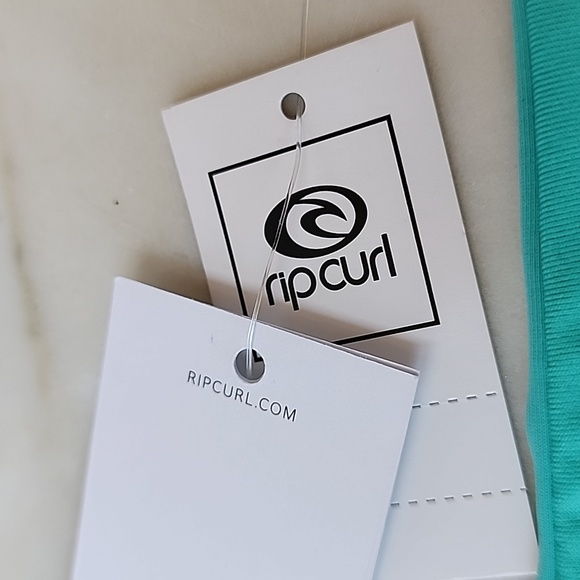 NWT RIPCURL Brights good pant aqua green bikini bottoms Size large - Picture 2 of 7